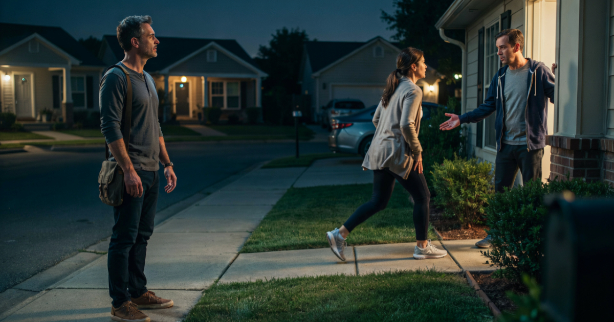 Neighbor Threatens Dad With Police After Demanding Proof His Son Is Safe