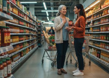 Stranger Reveals Heartbreak In Grocery Store, And One Perfect Joke Makes Her Laugh Again
