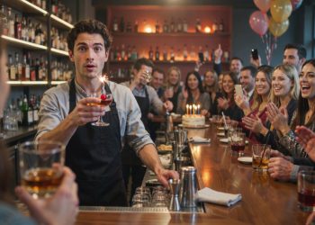 Bartender Offers A Birthday Drink, But Friend Arrives With 20 People Expecting Free Alcohol Bartender Offers A Birthday Drink, But Friend Arrives With 20 People Expecting Free Alcohol