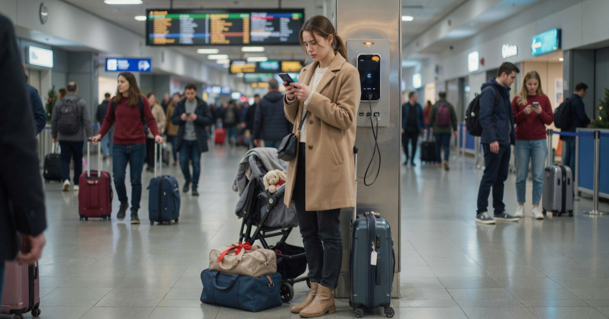 Woman Finds Lost iPhone At Airport After Christmas And Goes The Extra Mile To Return It