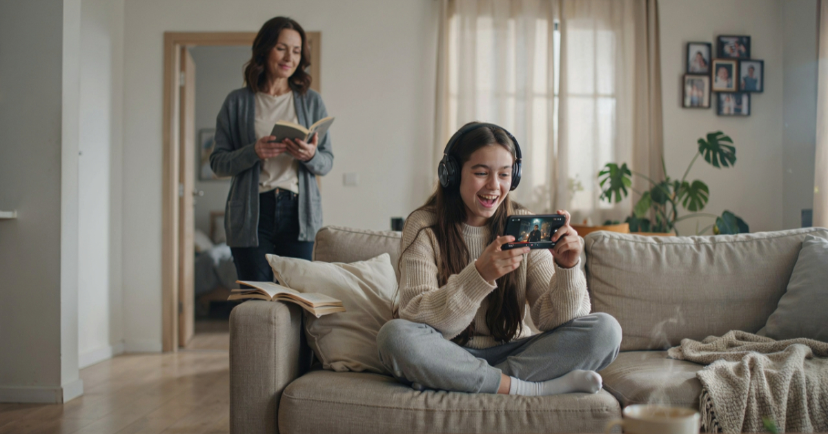 Mom Accidentally Heard Her “Too Cool” Teen Daughter Freaking Out Over A Movie And Loved It