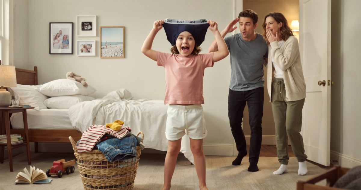 Wife Finally Solves Husband’s Underwear Habit With One Embarrassing Toddler Moment