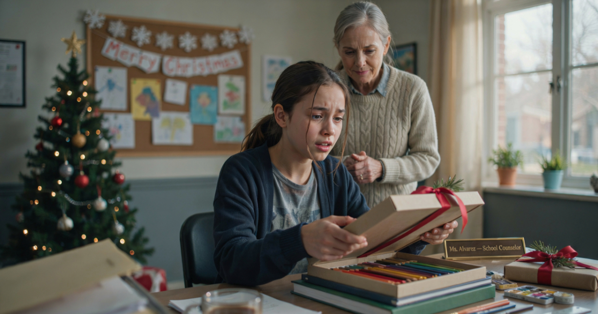Teachers Secretly Gifted Poor Student Art Supplies, And Years Later She Still Remembers