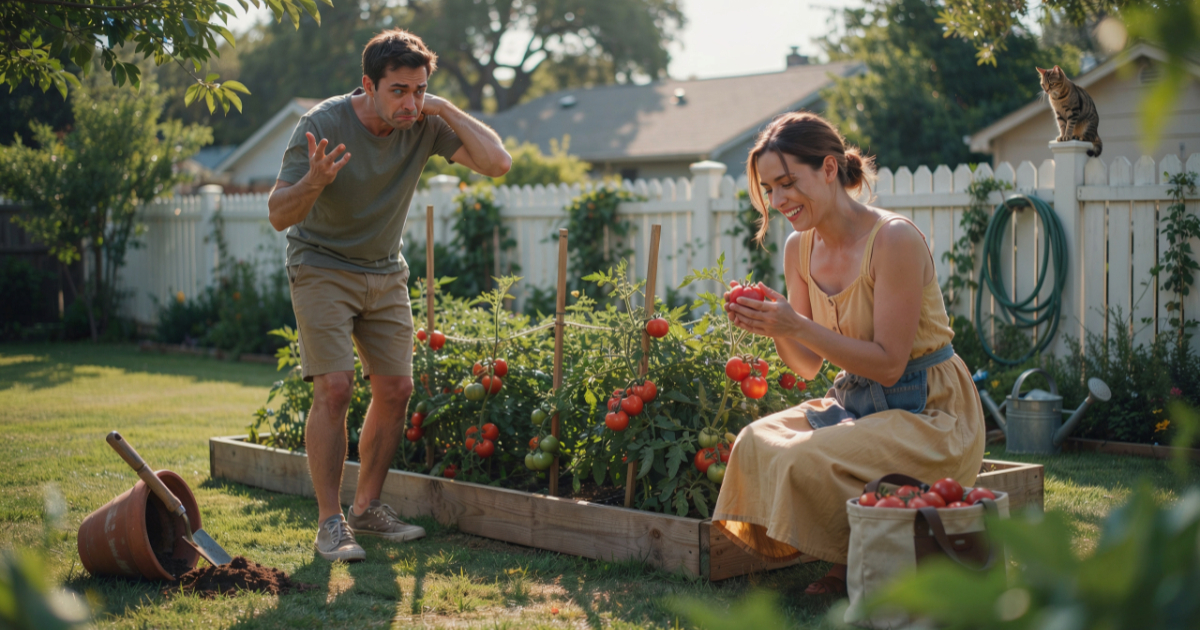 Man Accidentally Plants Tomatoes In Brother’s Garden, Then Learns The Awkward Truth
