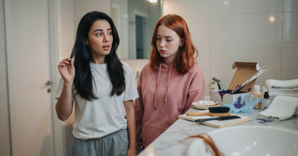 Woman Changes Her Hair Color After Friend Copies Her Signature Look, Then Gets Blamed