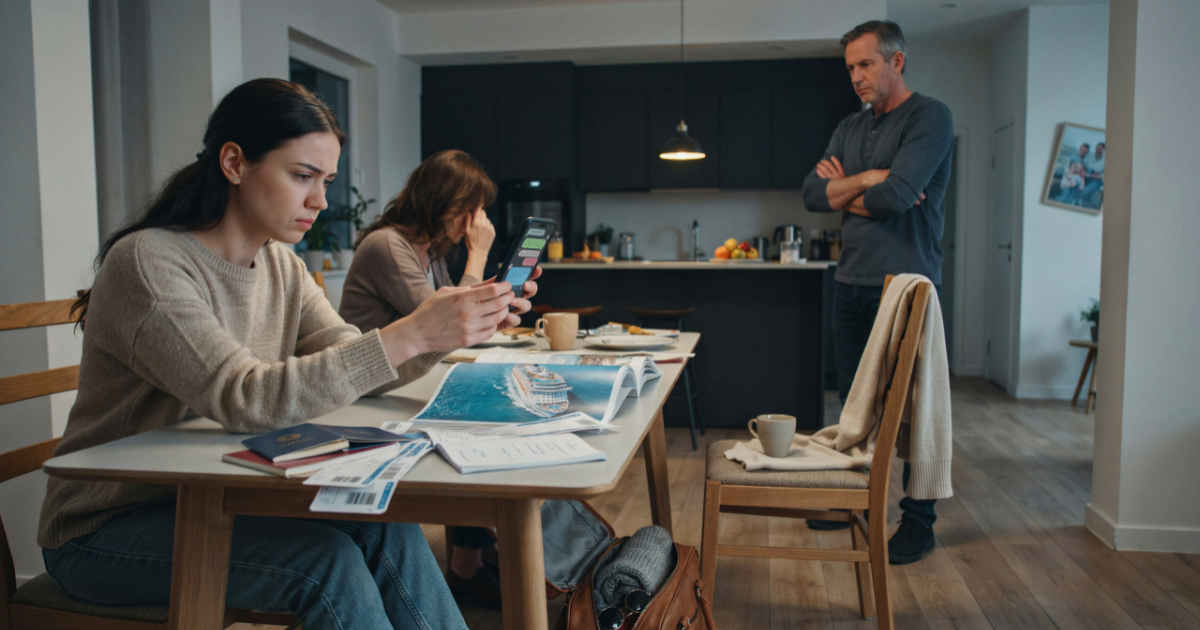Woman Called His Family Horrible Things, But Still Wanted Their Paid Vacation Spot Woman Called His Family Horrible Things, But Still Wanted Their Paid Vacation Spot