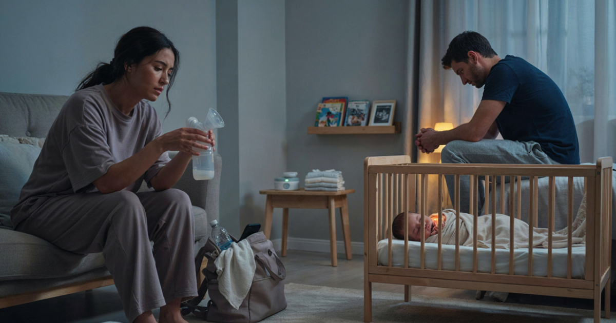 Husband Wanted Breastfeeding but Complained When She Needed Help at Night