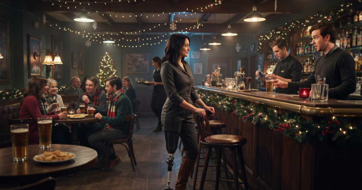 Stranger Mocked Woman’s Limp at a Bar, Then Learned the Real Reason Behind It
