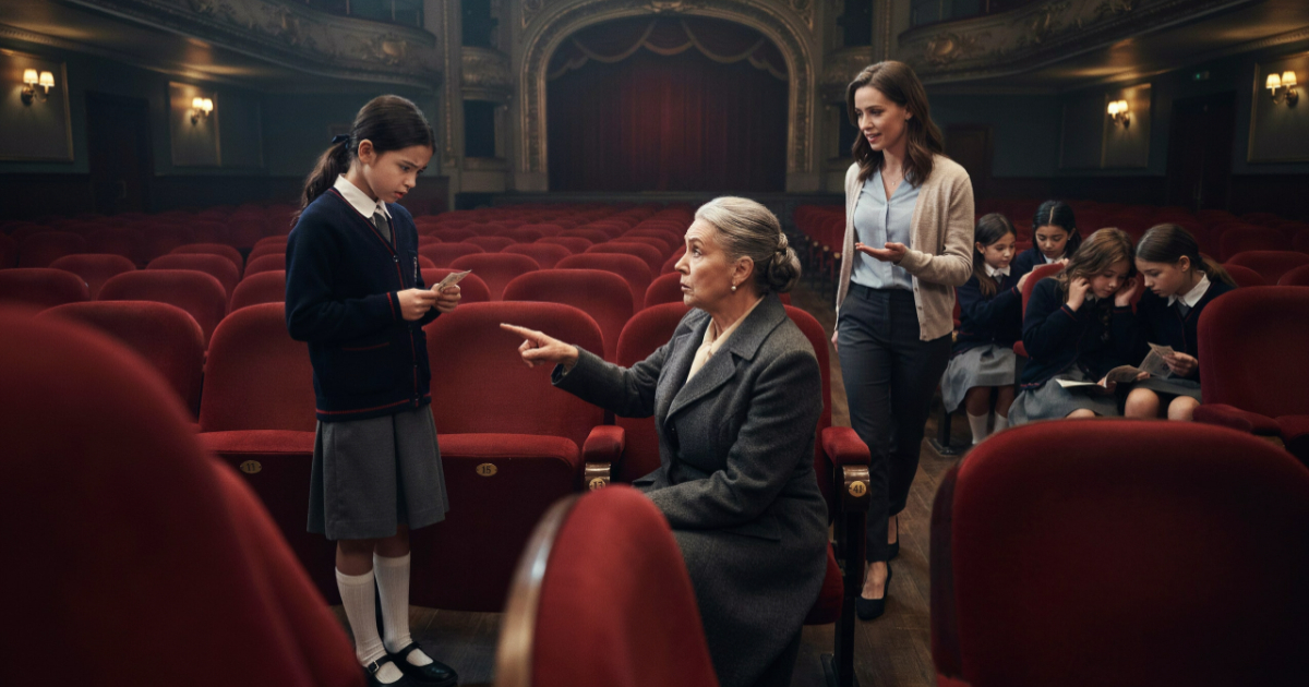 Woman Tried Taking a Child’s Theatre Seat, But One Ticket Proved She Was Wrong