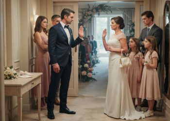 Bride Learns Why Her Wedding Started Late, Discovers Her Husband Secretly Confronted His Mom