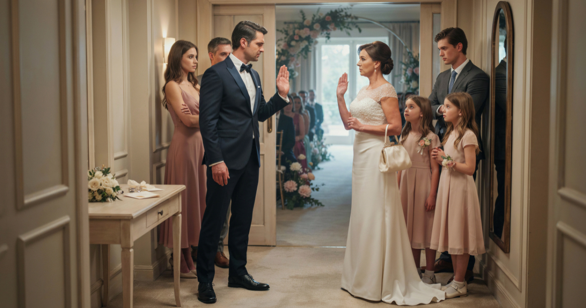 Bride Learns Why Her Wedding Started Late, Discovers Her Husband Secretly Confronted His Mom