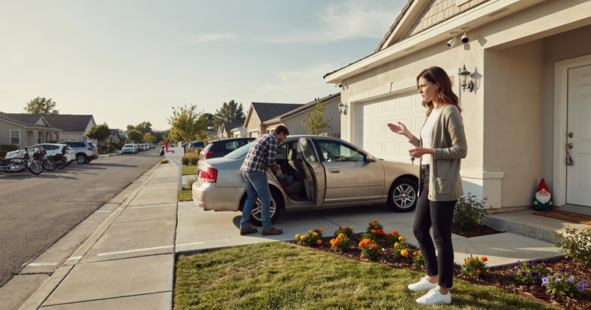 Woman Gets Called a Karen for Asking Neighbors to Stop Treating Her Driveway Like Their Own Woman Gets Called a Karen for Asking Neighbors to Stop Treating Her Driveway Like Their Own
