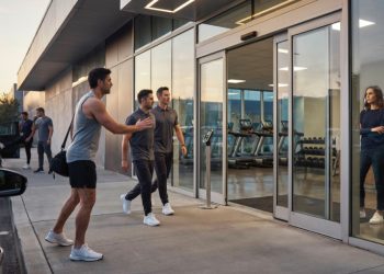 Man Demands Early Gym Access, Then Grabs the Automatic Door After Employees Tell Him No