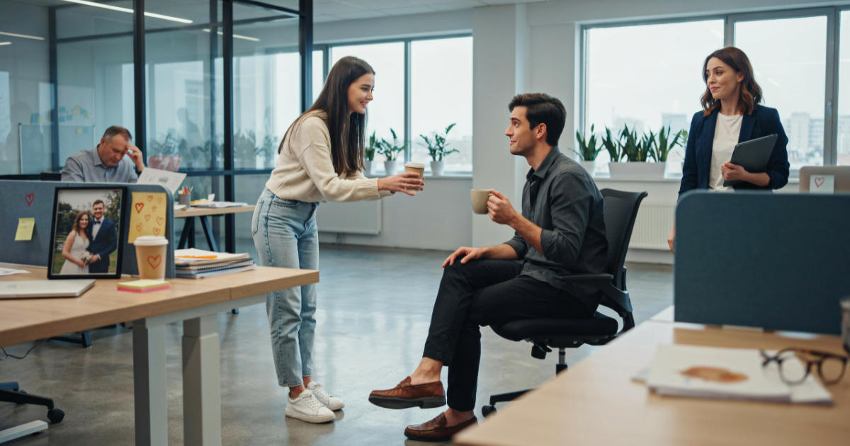 Married Man’s 18-Year-Old Coworker Calls Herself His “Work Wife,” but He Wants the Flirting to Stop