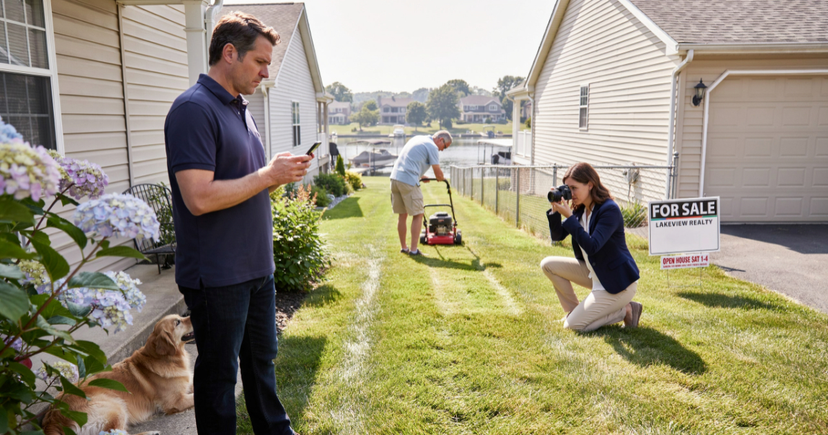 Neighbor Lists Their House, Then Starts Mowing 50 Feet Into Someone Else’s Yard