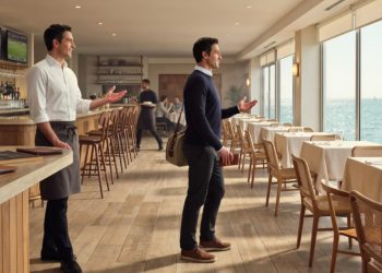 Solo Diner Asks for a Waterfront Table, but Restaurant Keeps Sending Him to the Bar Solo Diner Asks for a Waterfront Table, but Restaurant Keeps Sending Him to the Bar