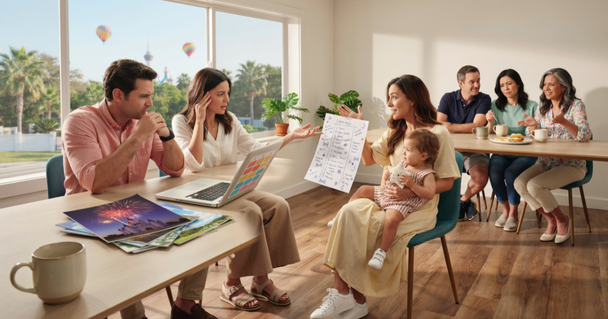 Couple Pays for Disney Trip, Then Family Expects Them to Leave the Parks Early to Babysit
