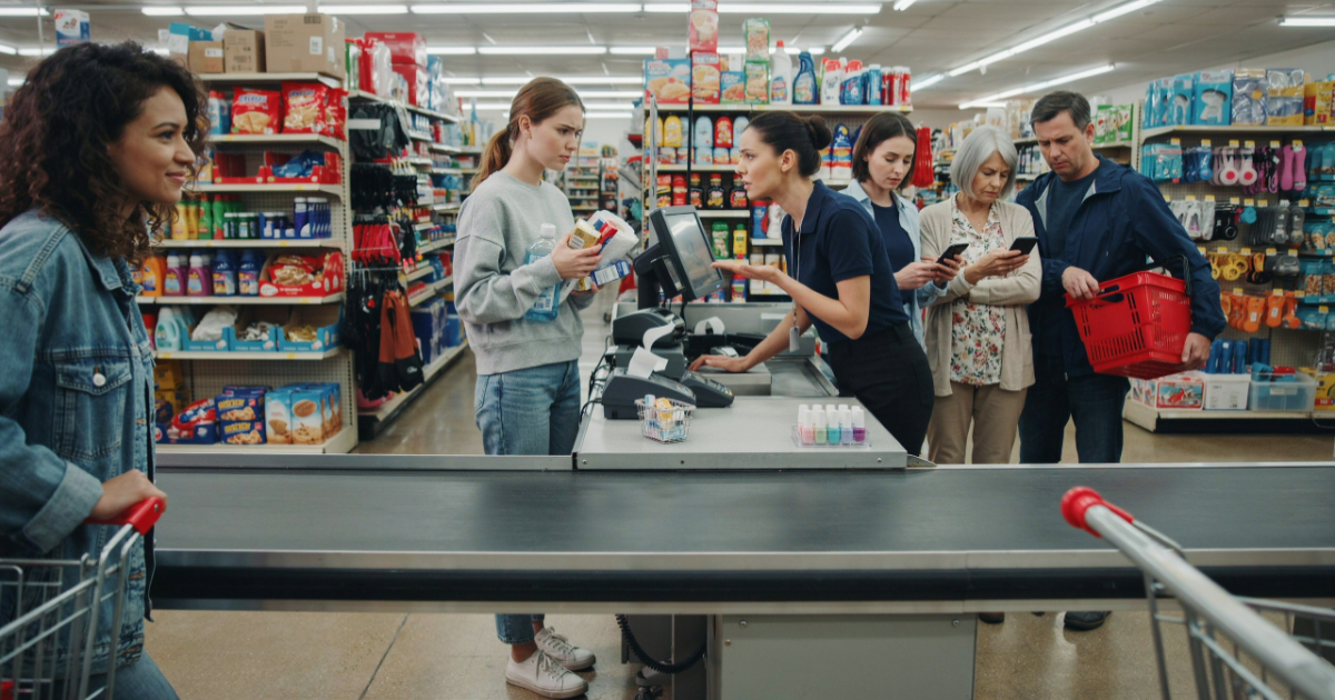 Cashier Refuses to Cover Woman’s 50-Cent Shortfall, and She Finally Returns One Item Cashier Refuses to Cover Woman’s 50-Cent Shortfall, and She Finally Returns One Item
