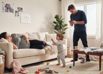 Pregnant Mom Begs Husband To Let Her Nap, But He Keeps Finding Ways To Wake Her