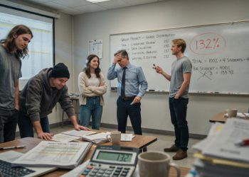 Professor Demands Perfectly Equal Group Work, Then Students Hand Him A 132% Project