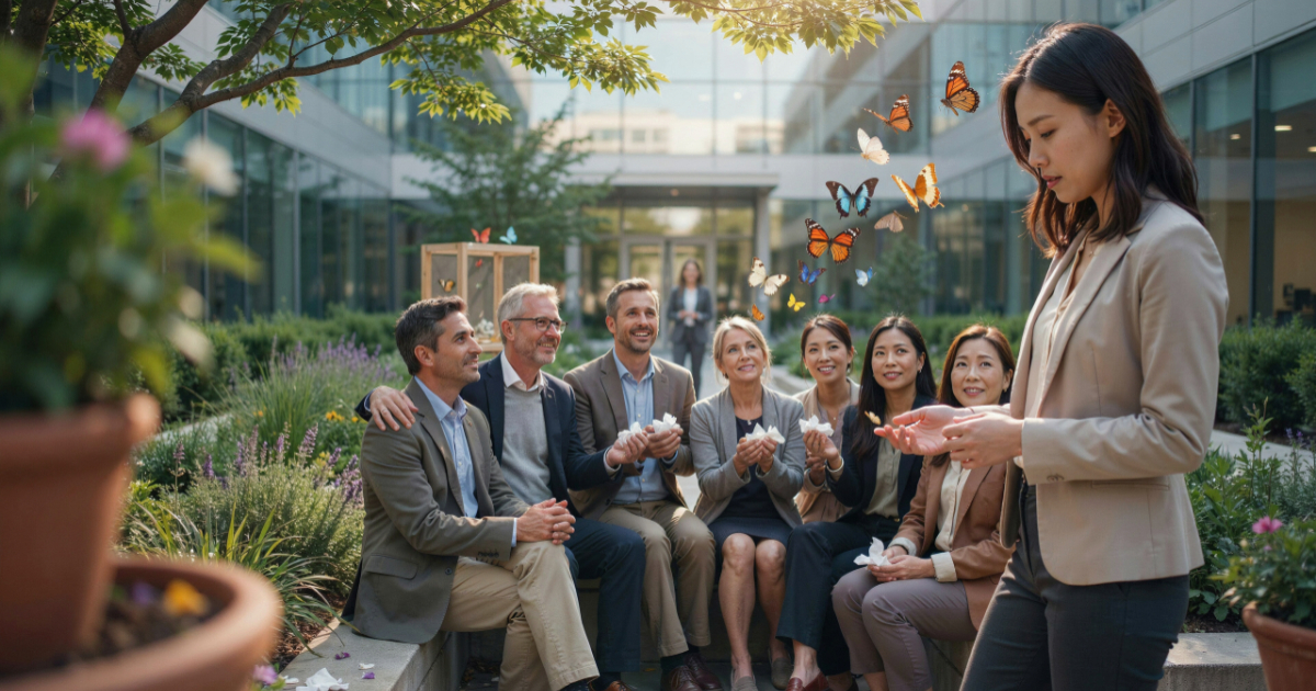 Coworker Invites Woman To Butterfly Release, But She Realizes Too Late It’s A Memorial