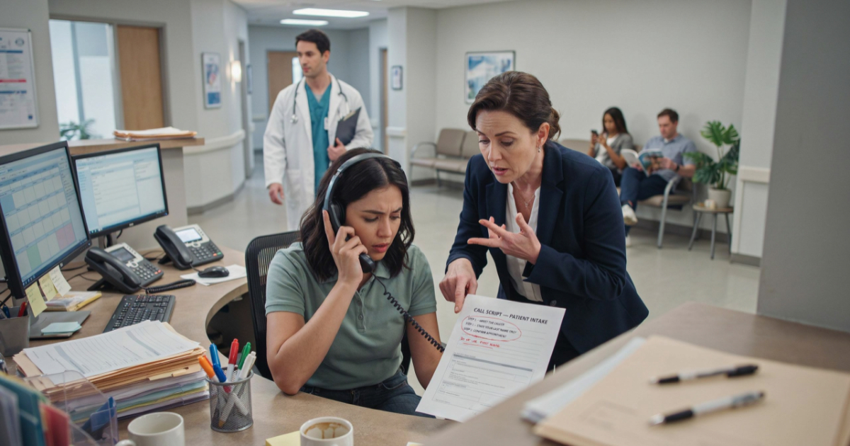 Boss Tells Receptionist to Stop Using Their Name, Then Patients Start Complaining They Don’t Know Who Called
