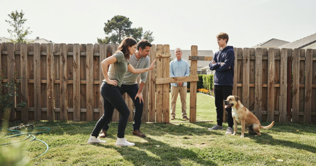 Neighbor Cuts Down Shared Privacy Fence to Expose Her Lawn, Then Gets Forced to Replace the Whole Thing