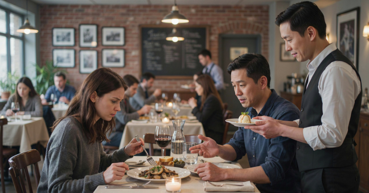 Restaurant Serves a Dish With Mushrooms After Hearing About an Allergy, Then Refuses to Replace the Meal