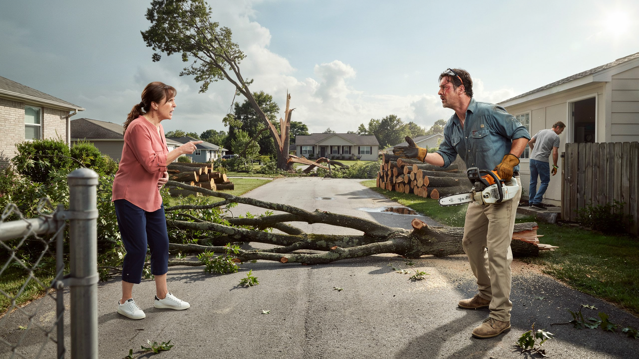 He Cleared Storm Debris for Free, Then His Neighbor Complained Until He Finally Snapped