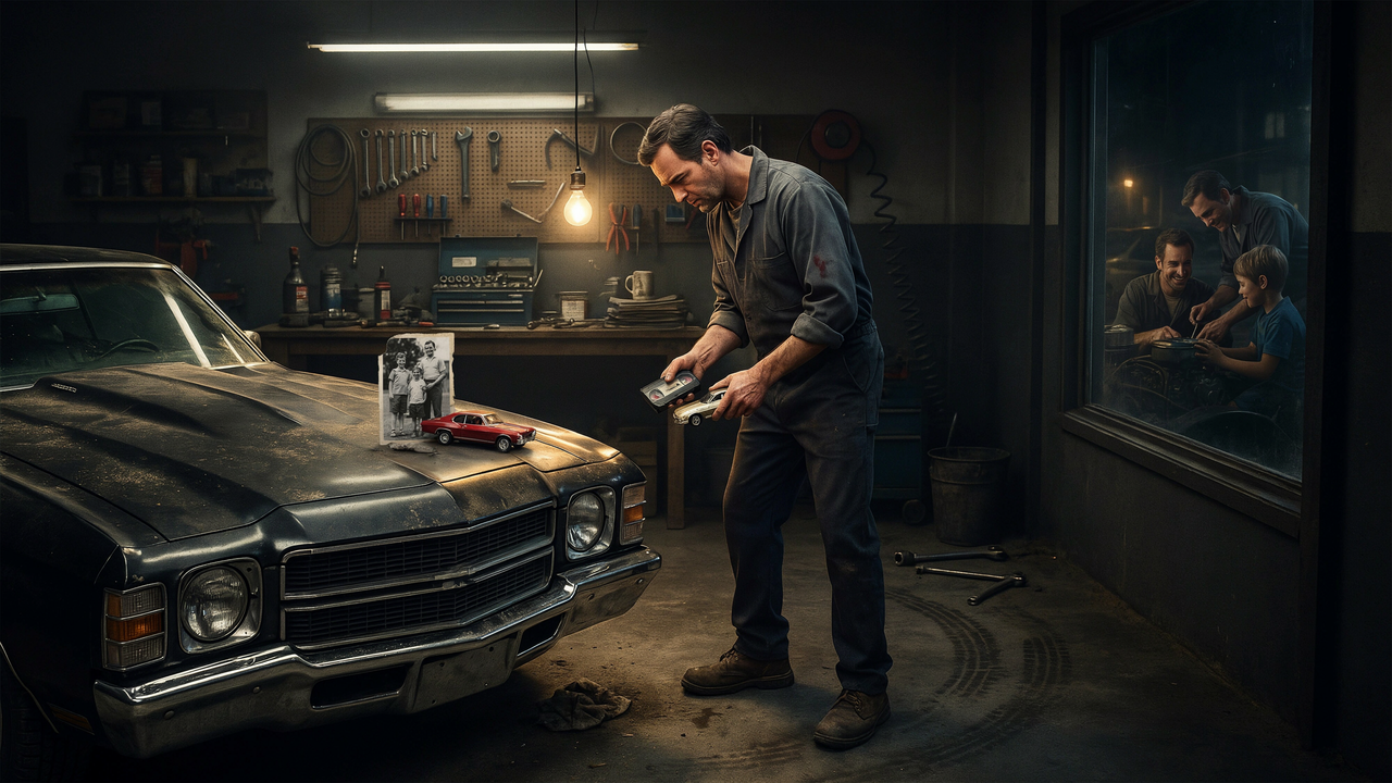 Father Gives His Classic Car to Stepson, Then Learns His Son Had Been Waiting for It His Entire Life Father Gives His Classic Car to Stepson, Then Learns His Son Had Been Waiting for It His Entire Life