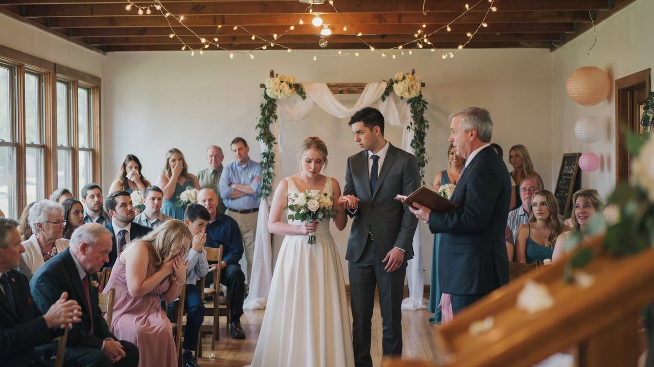 Bride Gets Too Drunk at Her Own Wedding, Then Her “Funny” Moment Ruins the Ceremony Bride Gets Too Drunk at Her Own Wedding, Then Her “Funny” Moment Ruins the Ceremony