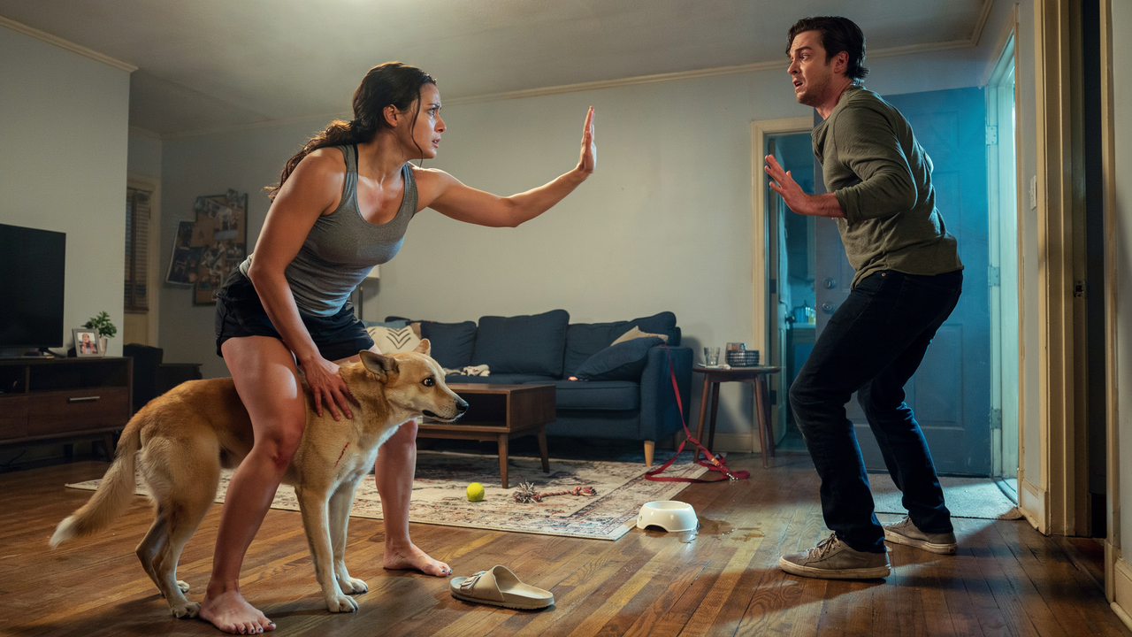 Man Threatens to Kick Her Dog, Then Actually Does It and Learns She Wasn’t Joking