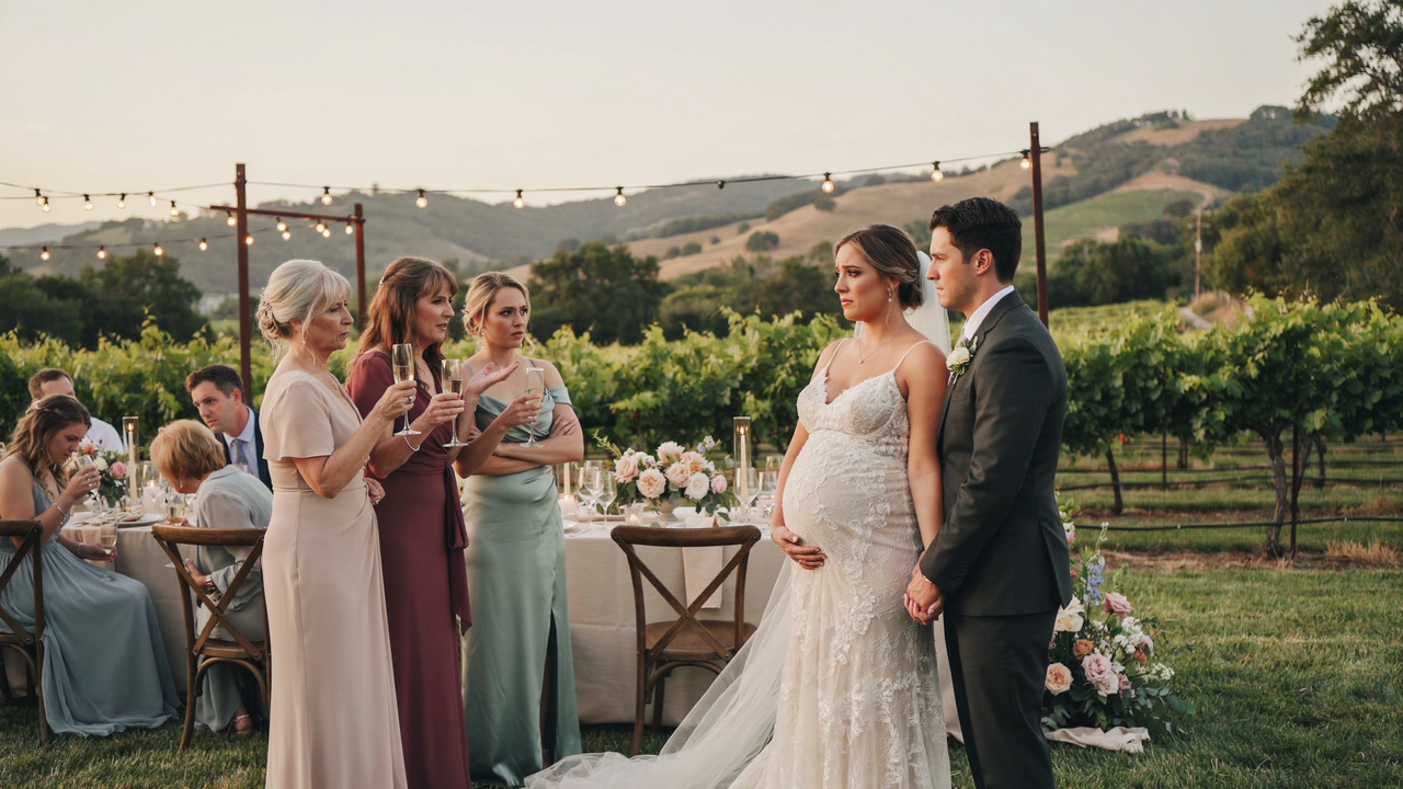 Pregnant Bride Refuses to Hide Her Baby Bump, Then Her Family Tries Taking Over the Wedding