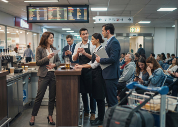 Karen Demands a Manager at Airport Bar, But Her Bathroom Emergency Ruins Her Complaint