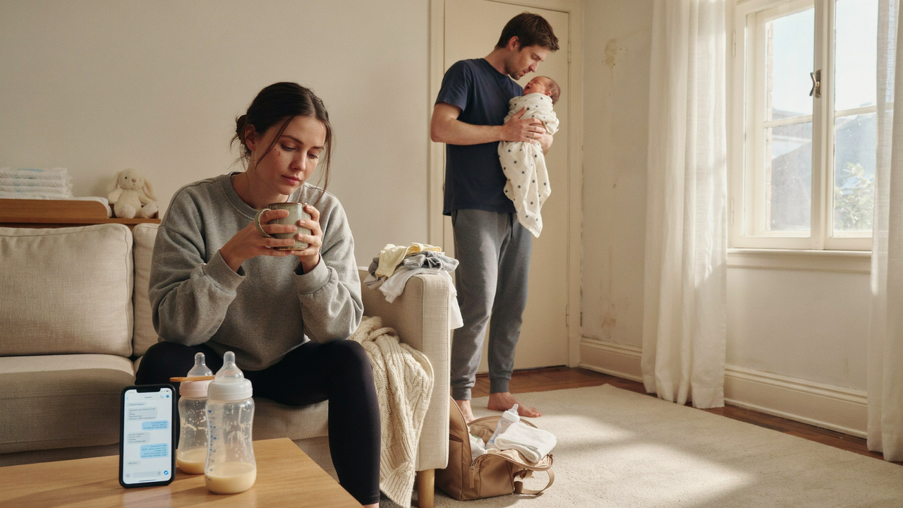Mother Feels Burned Out After Partner Turns Her “Break” Into Another Baby Shift