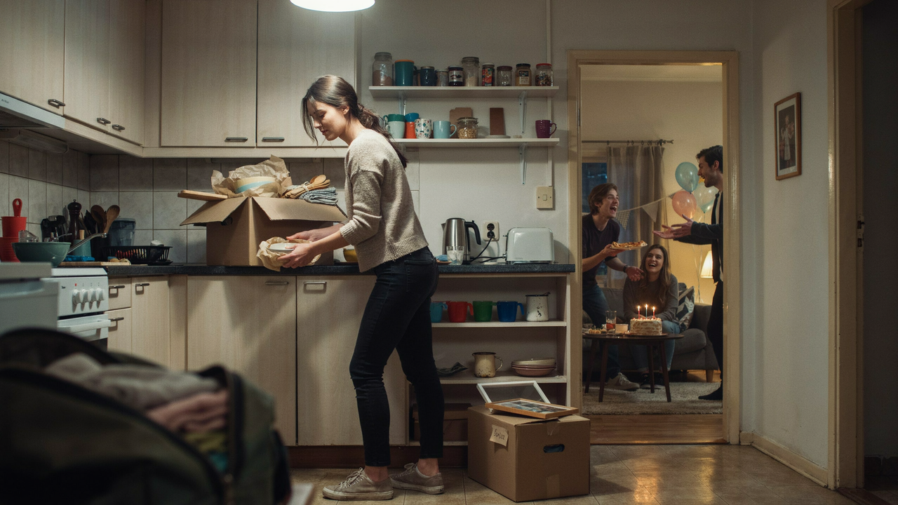 Roommates Exclude Woman From Birthday Party, Then She Decides to Take Everything She Owns