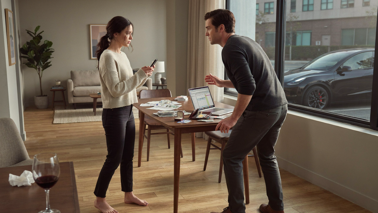 Woman Cuts Off Her Fiancé’s Money After Discovering His Tesla Came With a Secret Girlfriend
