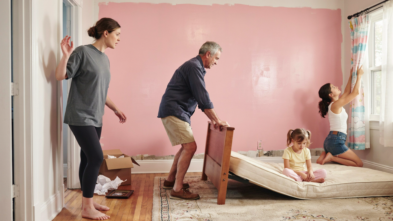 Dad Repaints Her Bedroom for Her Niece, Then Calls Her Dramatic for Wanting Her Own Room Back