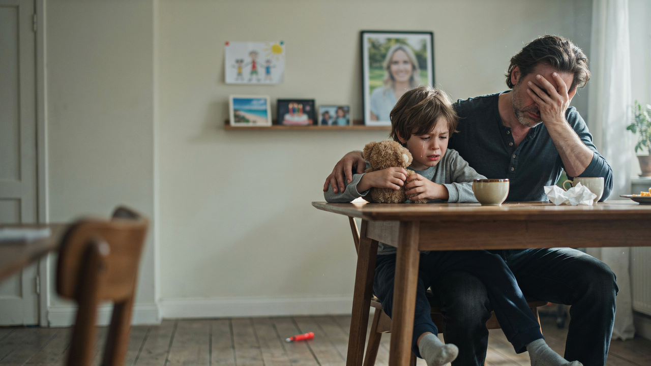 Widowed Father Loses His Wife Days Before Christmas, Then Faces the Heartbreaking Question of What to Tell Their Son