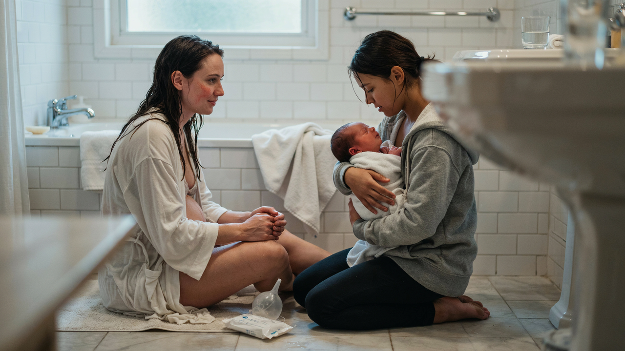 Pregnant Woman Starts Bleeding Alone at Home, Then Her Stepdaughter Walks In and Saves Two Lives