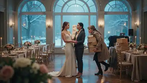 The Time My MIL Tried to Take Over My Wedding Setup—But a Blizzard Got There First