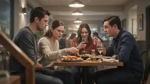 He Pinched His Wife at Dinner to Shut Her Up, Then Used an Old Argument Against Her