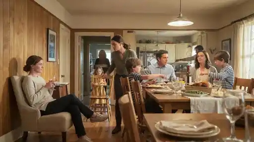 She Took Her Sister’s Seat at Family Dinner for One Quiet Meal, and Suddenly Everyone Had an Opinion