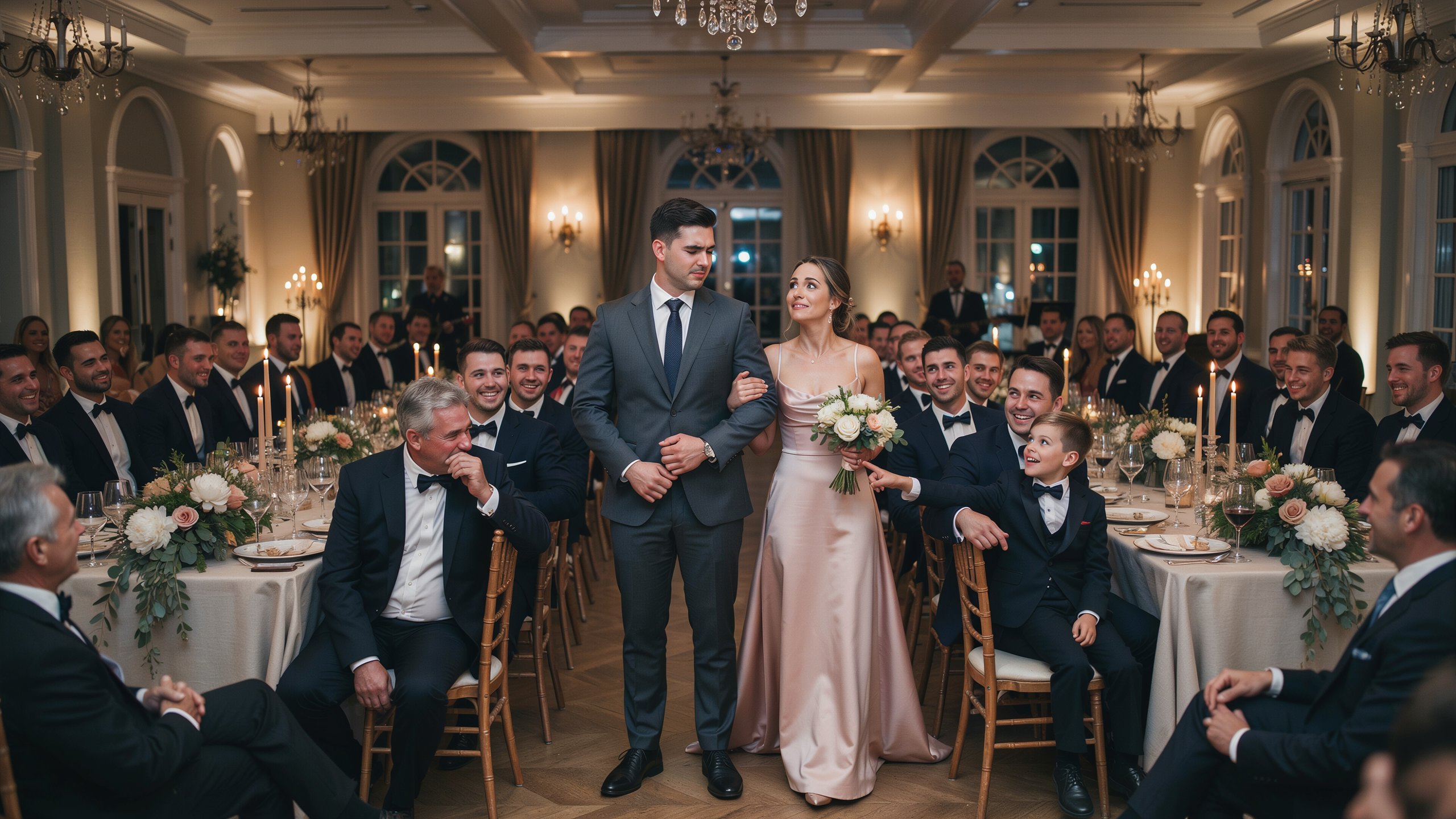 He Showed Up to a Wedding in the Wrong Outfit, Then Realized His Wife Had Forgotten One Crucial Detail