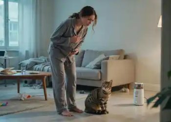 He Gave His New Neighbor a Cat Feeder, Then She Thought Someone Was Breaking Into Her Apartment Every Morning He Gave His New Neighbor a Cat Feeder, Then She Thought Someone Was Breaking Into Her Apartment Every Morning
