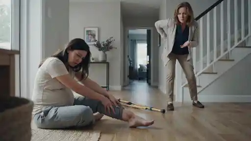 Pregnant Woman Breaks Her Ankle, but Her MIL Refuses to Help and Keeps Saying, “I Told You Your Leg Isn’t Broken” Pregnant Woman Breaks Her Ankle, but Her MIL Refuses to Help and Keeps Saying, “I Told You Your Leg Isn’t Broken”