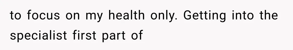 She Spent Years Supporting Her Brother’s Children, Then Her Family Expected Her to Become Their Parent to focus on my health only. Getting into the specialist first part of