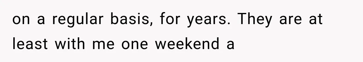 She Spent Years Supporting Her Brother’s Children, Then Her Family Expected Her to Become Their Parent on a regular basis, for years. They are at least with me one weekend a