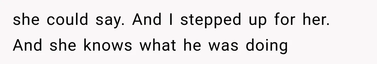 She Spent Years Supporting Her Brother’s Children, Then Her Family Expected Her to Become Their Parent she could say. And I stepped up for her. And she knows what he was doing