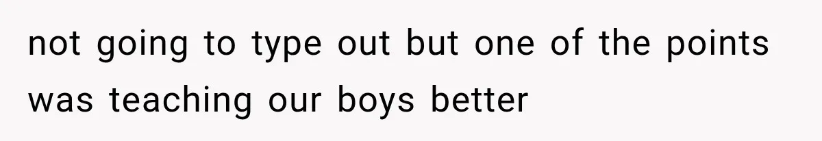 She Feared Telling Her Husband About Baby Number Four, Then the Hospital Revealed a Bigger Twist not going to type out but one of the points was teaching our boys better